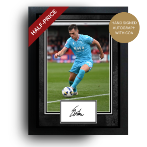 OFFICIAL EVAN WEIR SIGNED WALSALL PHOTO | HALF PRICE