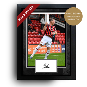 OFFICIAL EVAN WEIR SIGNED WALSALL PHOTO | HALF PRICE