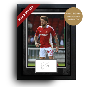 OFFICIAL DARREN OLDAKER SIGNED SWINDON TOWN PHOTO | HALF PRICE