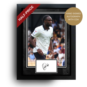 OFFICIAL DEVANTE COLE SIGNED PORT VALE PHOTO | HALF PRICE