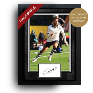 OFFICIAL GEORGE HALL SIGNED PORT VALE PHOTO | HALF PRICE