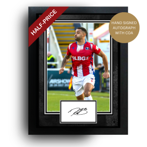 OFFICIAL DENNON LEWIS SIGNED DORKING WANDERERS PHOTO | HALF PRICE