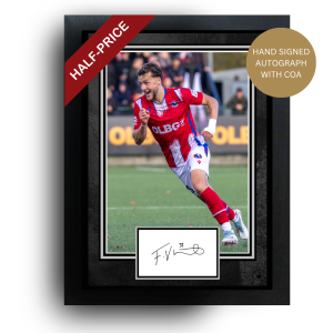 OFFICIAL FRANK VINCENT SIGNED DORKING WANDERERS PHOTO | HALF PRICE