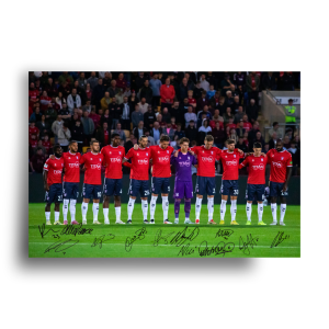 YORK CITY 2026/26 TEAM AUTOGRAPH PRINT