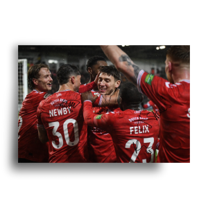 YORK CITY 2026/26 TEAM AUTOGRAPH PRINT