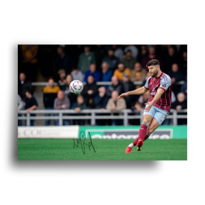 WILL EVANS SCUNTHORPE UNITED AUTOGRAPH PRINT