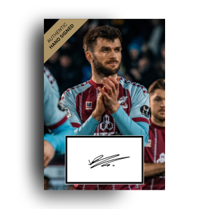 OFFICIAL JOE ROWLEY SIGNED SCUNTHORPE PHOTO