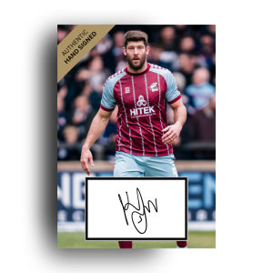 OFFICIAL WILL EVANS SIGNED SCUNTHORPE PHOTO