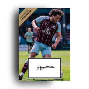 OFFICIAL DECLAN HOWE SIGNED SCUNTHORPE PHOTO