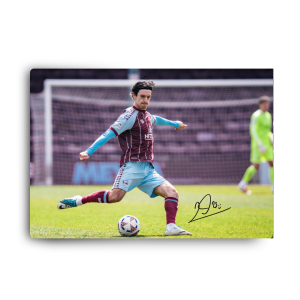 ZAIN WESTBROOKE SCUNTHORPE UNITED AUTOGRAPH PRINT