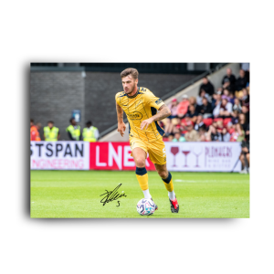 ZAK JOHNSON YORK CITY AUTOGRAPH PRINT