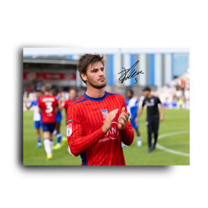 ZAK JOHNSON YORK CITY AUTOGRAPH PRINT