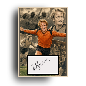 Dave Bowman Hand Signed Comic Art Print | Perfect Gift for a Dundee United Fan