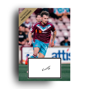 OFFICIAL KYLE HURST SIGNED SCUNTHORPE PHOTO