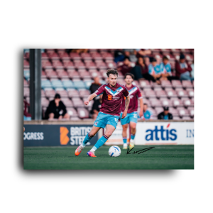 KYLE HURST SCUNTHORPE UNITED AUTOGRAPH PRINT