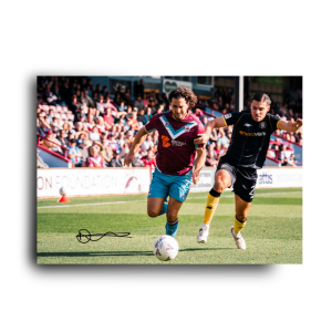 DECLAN HOWE SCUNTHORPE UNITED AUTOGRAPH PRINT