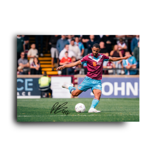 ROSS BARROWS SCUNTHORPE UNITED AUTOGRAPH PRINT