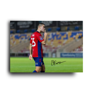 BEN FARRAR YORK CITY AUTOGRAPH PRINT