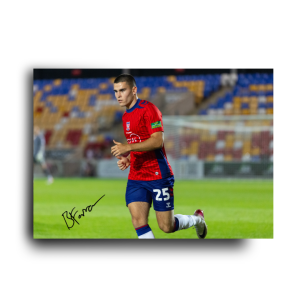 BEN FARRAR YORK CITY AUTOGRAPH PRINT