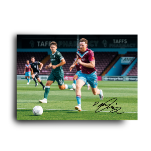 DANNY WHITEHALL SCUNTHORPE UNITED AUTOGRAPH PRINT