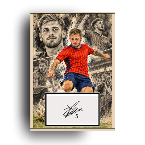 Zak Johnson Hand Signed Comic Art Print | Perfect Gift for a York Fan