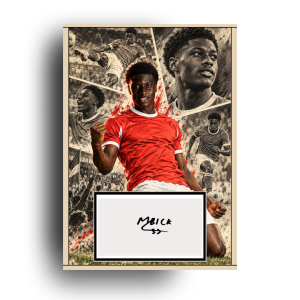 Micah Mbick Hand Signed Comic Art Print | Perfect Gift for a Charlton Fan