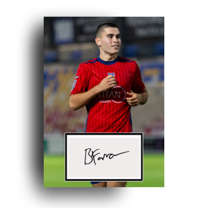 OFFICIAL BEN FARRAR SIGNED YORK CITY PHOTO