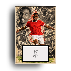 Kayne Ramsay Hand Signed Comic Art Print | Perfect Gift for a Charlton Fan