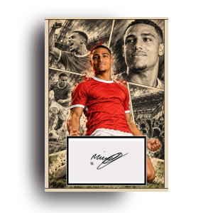 Miles Leaburn Hand Signed Comic Art Print | Perfect Gift for a Charlton Fan