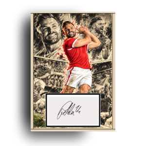 Matt Godden Hand Signed Comic Art Print | Perfect Gift for a Charlton Fan