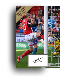 LIMITED EDITION LEWIS SIMPER HAND SIGNED Walsall PHOTO (Only 1 Made)