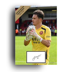 LIMITED EDITION JED WARD HAND SIGNED Walsall PHOTO (Only 1 Made)