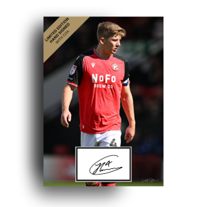 LIMITED EDITION JAMES CONNOLLY HAND SIGNED Walsall PHOTO (Only 1 Made)
