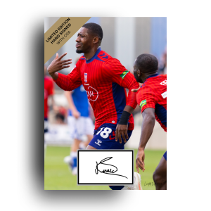 LIMITED EDITION JOVAN MALCOLM HAND SIGNED YORK CITY PHOTO (Only 1 Made)