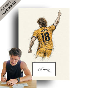 Aaron Lewis Hand-Signed Line Art | Perfect Gift for a Newport Fan