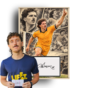Aaron Lewis Hand Signed Comic Art Print | Perfect Gift for a Newport Fan