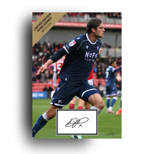 LIMITED EDITION AARON PRESSLEY HAND SIGNED Walsall PHOTO (Only 1 Made)